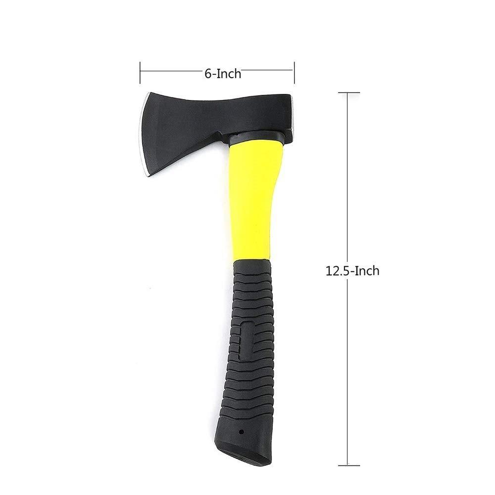 0641 -600g Hatchet Axe Fiberglass Body Rubberized Handle - SkyShopy 0641 -600g Hatchet Axe Fiberglass Body Rubberized Handle - SkyShopy